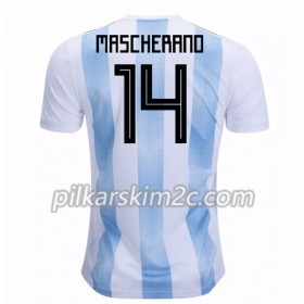 Koszulka Argentyna Mascherano 14 Główna Mistrzostwa Świata 2018 - Koszulki Piłkarskie